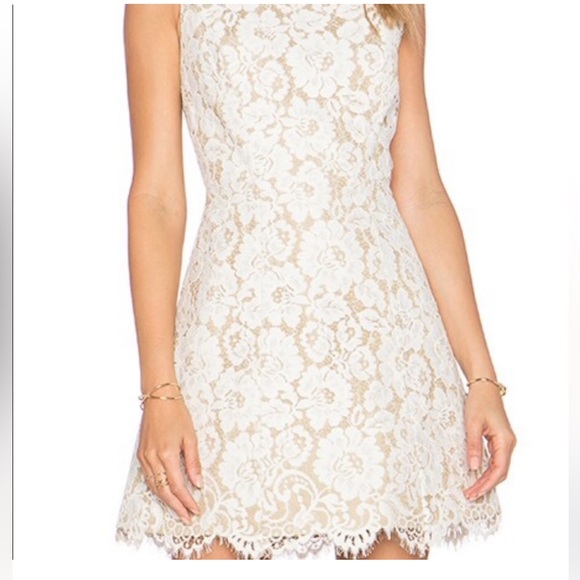 Alice & Olivia Leann Lace mini dress - Picture 2 of 12